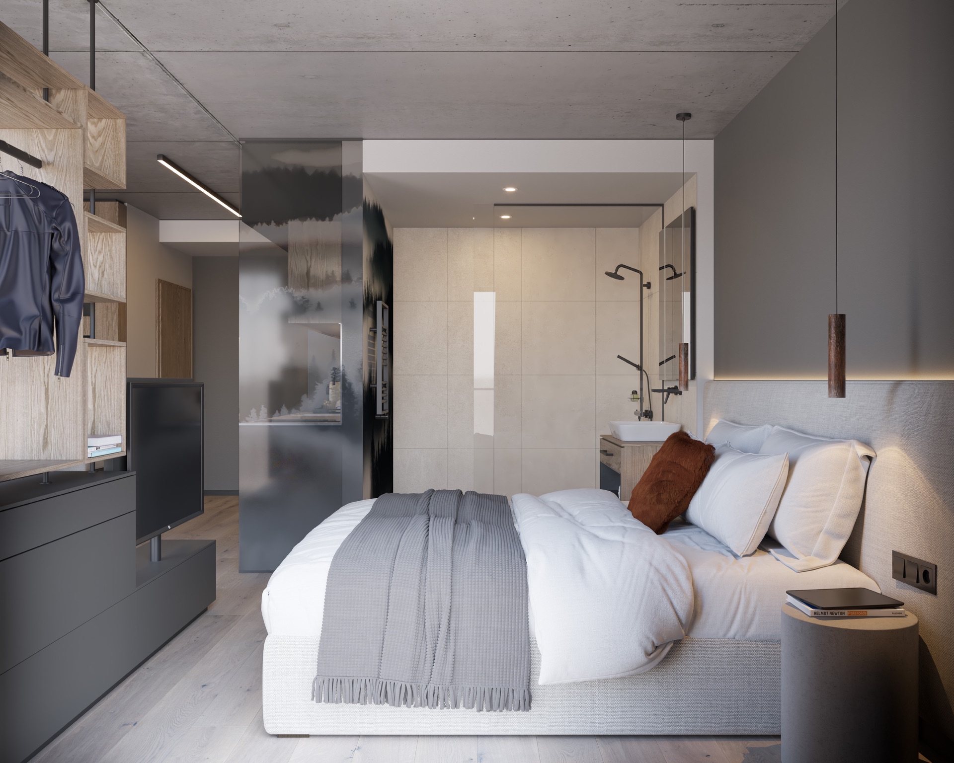 2er Apartment Wohnbereich